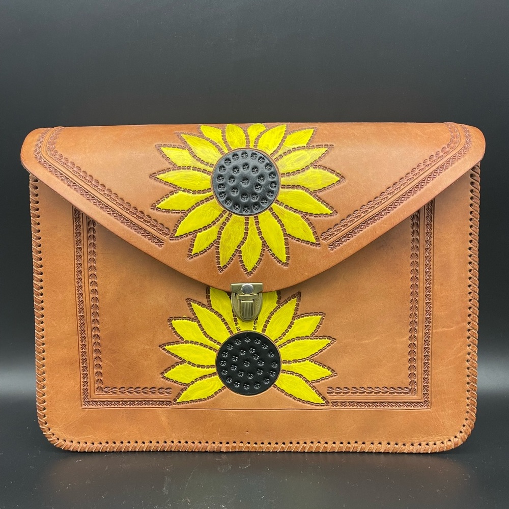 Artisan Sunflower 🌻 Laptop bag